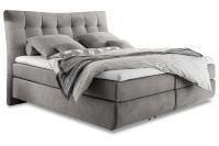 Black Red White Boxspringbett Malibu 180x200 - wahlweise mit Motor