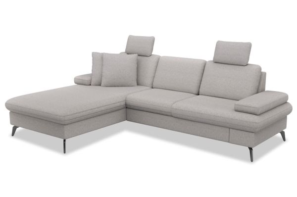 Ecksofa Morris links - wahlweise mit Schlaffunktion