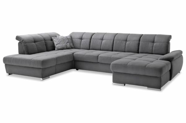 Wohnlandschaft Mikael links - wahlweise mit Schlaffunktion und Bettkasten