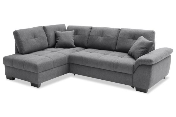 Ecksofa Ricarda de Luxe links - Dauerschläfer mit Topper