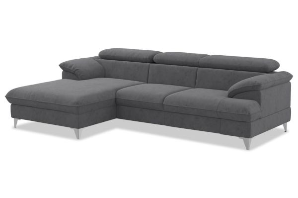 Cotta Ecksofa David links - Sofa mit Recamiere