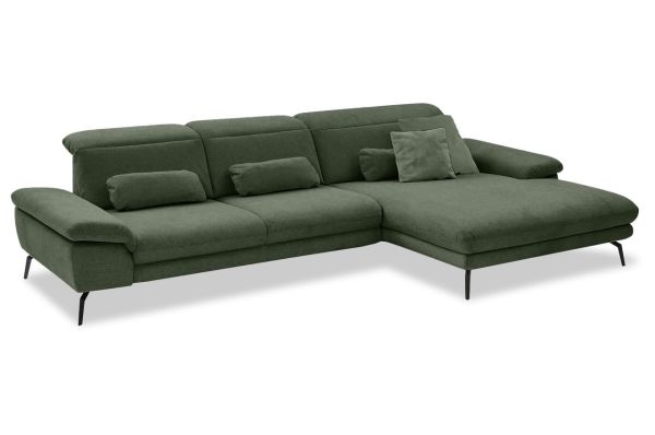 Ecksofa Verona MP-IN22025 rechts - wahlweise mit elektrischem Canape