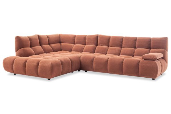 Candy Ecksofa Graceland links - modernes Lounge-Sofa