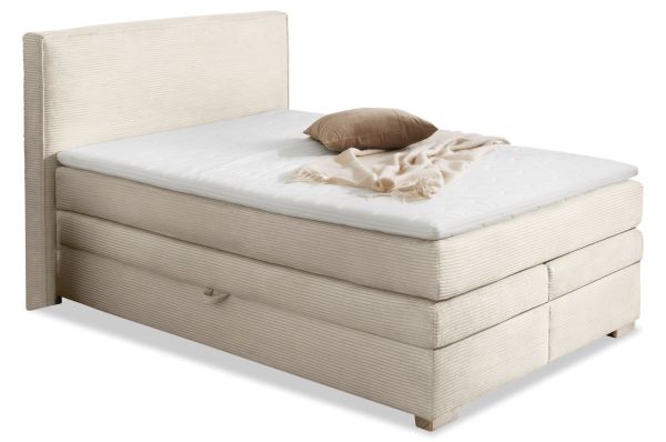 Boxspringbett Arabella 140x200 cm - mit Bettkasten