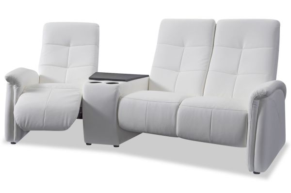 Exxpo Kinosofa 3-Sitzer Tivoli rechts - mit Relaxfunktion und Tisch