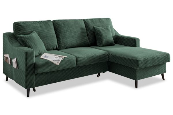 Benformato Ecksofa Valentina rechts - mit Schlaffunktion