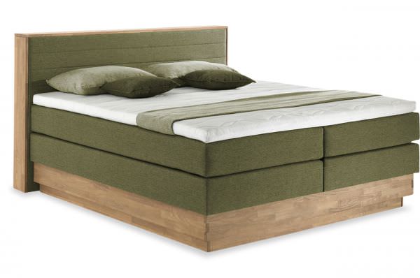 Cotta Boxspringbett Moneta Massivholz - mit Bettkasten