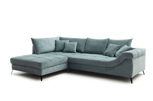 Ecksofa Portofina links - mit Relax-Armlehne