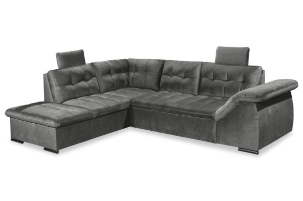 Ecksofa Estrella links - mit Schlaffunktion