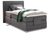 Black Red White Boxspringbett Saba Einzelbett - mit Motor