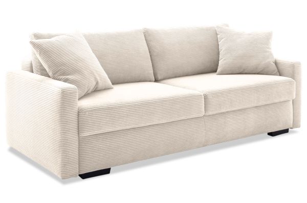 Schlafsofa Fresno de Luxe - Dauerschläfer mit Boxspring