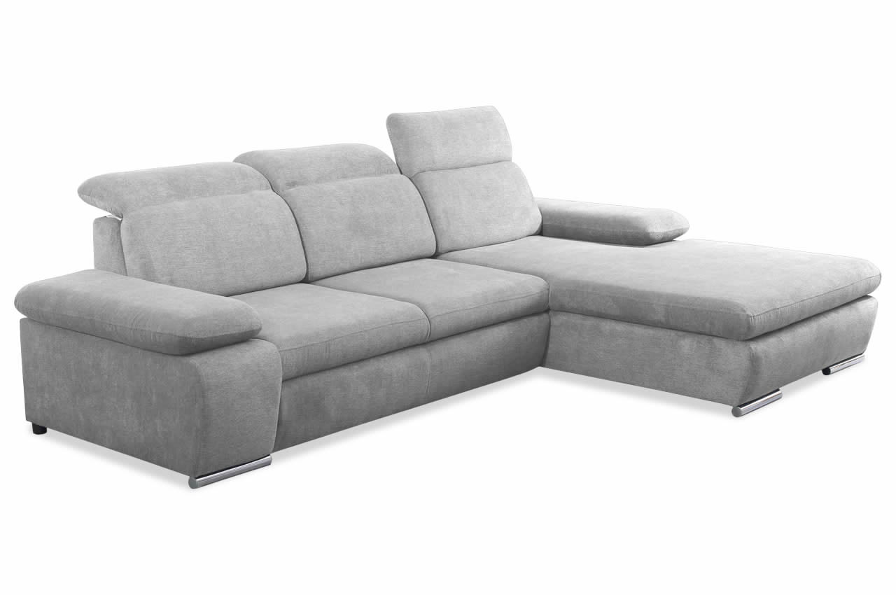 Ecksofa Orlando rechts - mit Bettfunktion