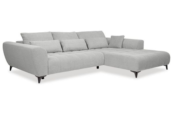 Ecksofa Garay rechts - mit elektrischer Sitztiefenverstellung