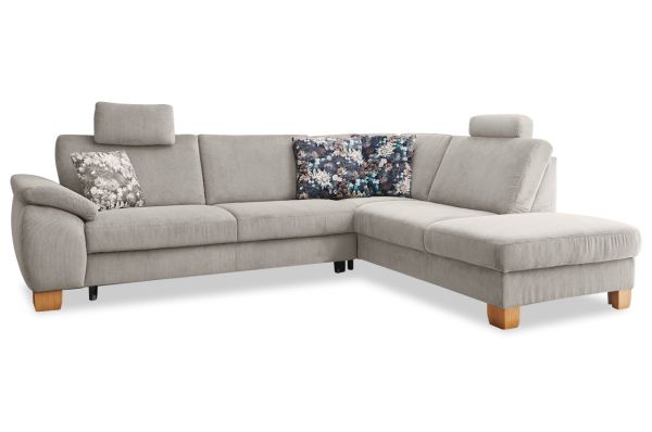 Ecksofa Emmi PP-LA24122 rechts - wahlweise mit Schlaffunktion