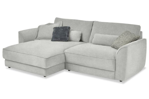 Ecksofa Barry ZE-EM24138 links - optional mit Sitztiefenverstellung