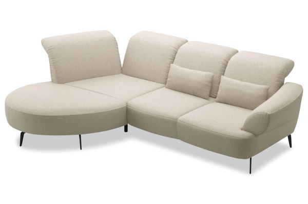 Sit&More Ecksofa Dance links - mit Sitztiefenverstellung