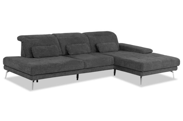 Ecksofa Siesta MP-IN20126 rechts - wahlweise mit Armteilfunktion