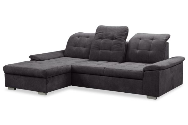 Ecksofa Mandy links - mit Schlaffunktion
