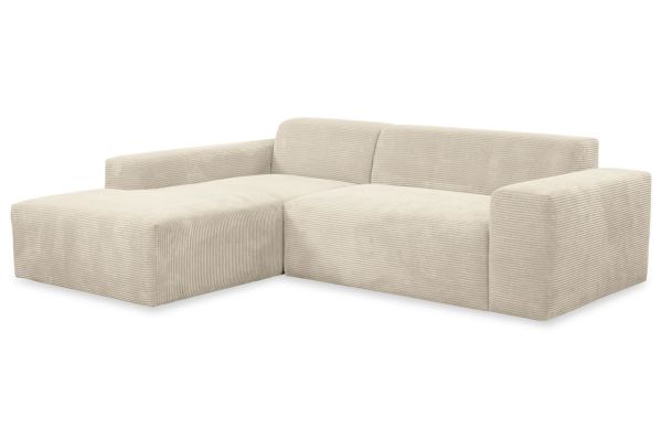 Ecksofa Zeuro links - minimalistisches Design