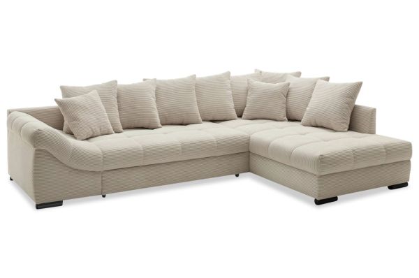 Ecksofa Belly rechts - mit Schlaffunktion