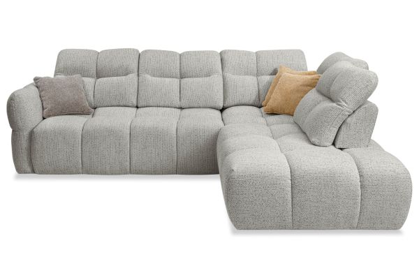 Ecksofa Calma rechts - mit Sitztiefenverstellung