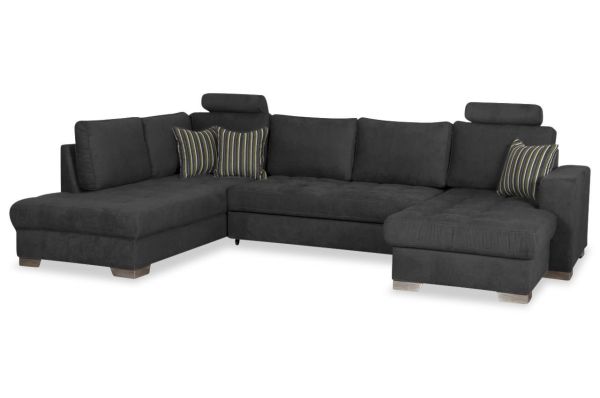 Wohnlandschaft Nancy links - wahlweise mit Schlaffunktion Wohnlandschaft Nancy links - wahlweise mit Schlaffunktion