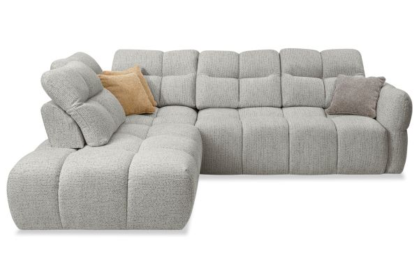 Ecksofa Calma links - mit Sitztiefenverstellung