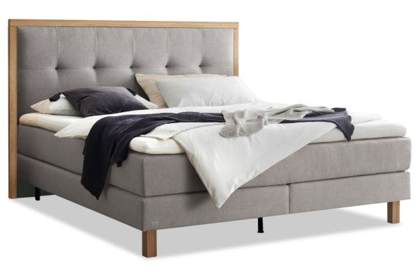 Hasena Boxspringbett Pronto Solara - Eiche massiv