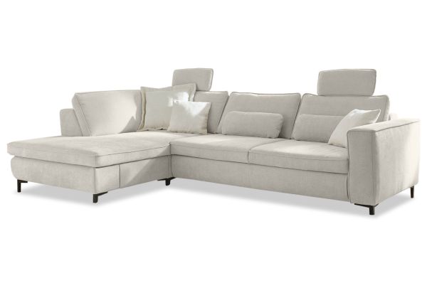 Ecksofa Evelyn MP-IN24153 links - wahlweise mit Schlaffunktion