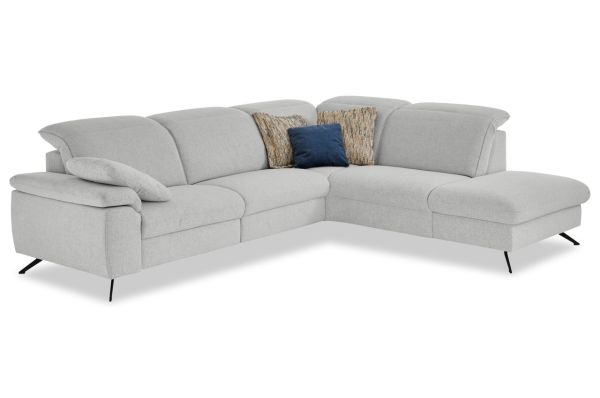 Ecksofa Elva ZE-EM24057 rechts - mit Schlaffunktion oder Relaxsitz