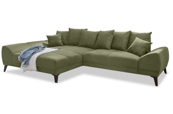 Ecksofa Scott links - Lounge Sofa mit Schlaffunktion