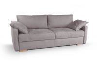 Boxspring Schlafsofa Frisco de Luxe - mit Schlaffunktion - Taupe