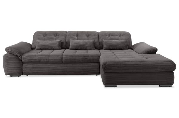 Benformato Ecksofa Rigatti rechts - mit Bettfunktion