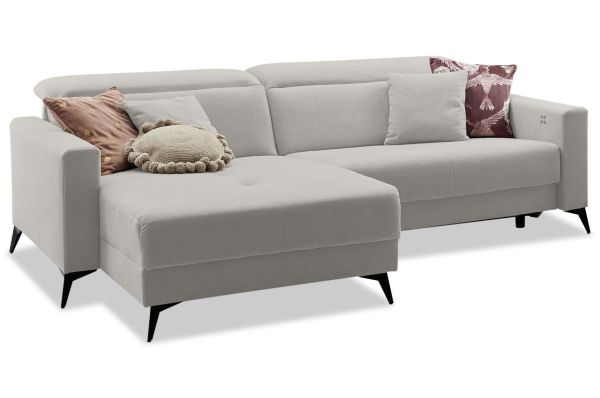 Ecksofa Bridget links - mit elektrischer Relaxfunktion
