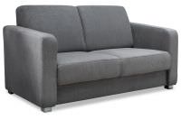 Benformato Schlafsofa Mia - mit Schlaffunktion in Anthrazit