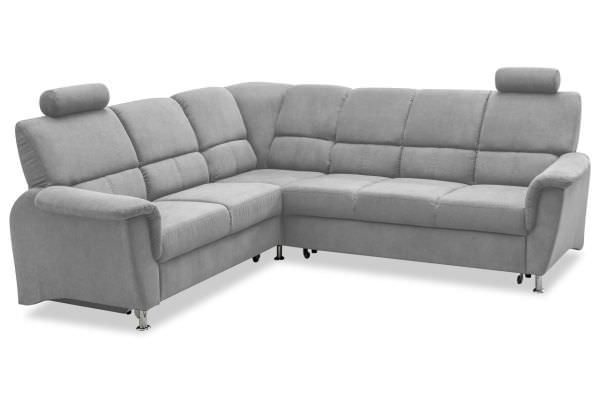 Benformato Ecksofa Pisa rechts - mit Schlaffunktion, Bettkasten und Relaxfunktion