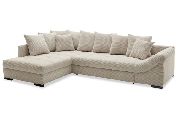 Ecksofa Belly links - mit Schlaffunktion