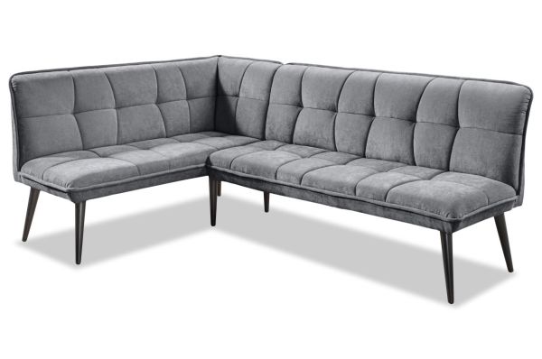 Exxpo Eckbank Mocca links - moderne Küchenbank